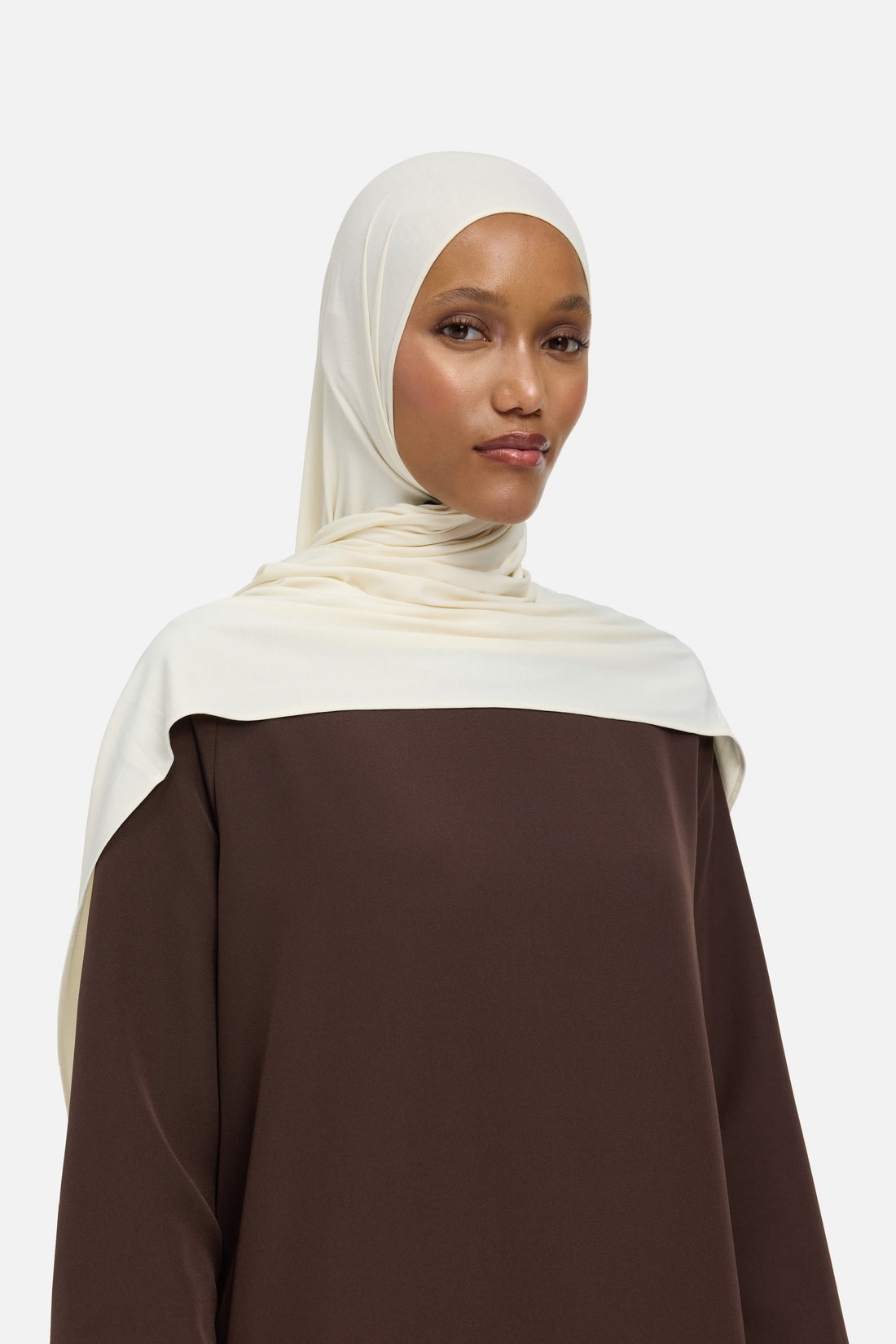 Bambou Jersey Écharpe | Porcelain