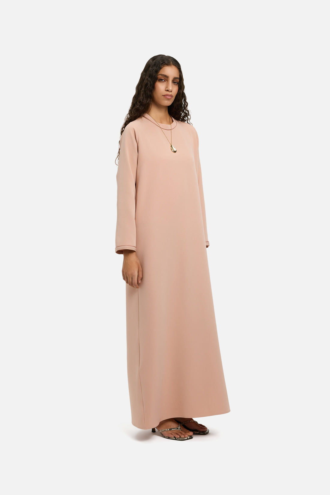 Essentiel Robe Court | Deep Rose
