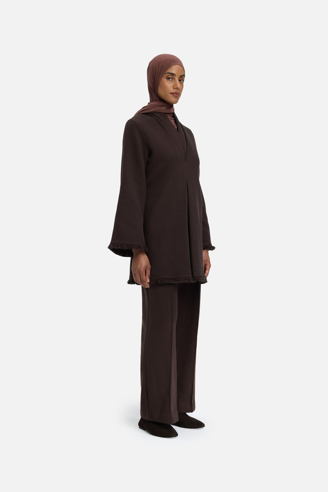 Frange Trim Pantalon | Dark Chocolate