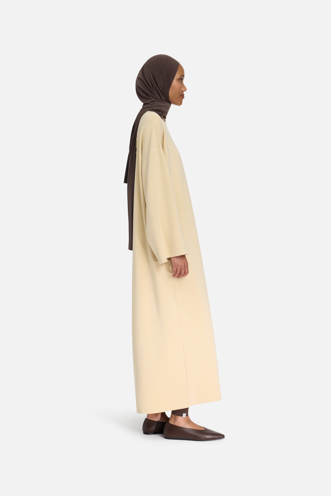 Modal Robe en Jersey | Desert Clay