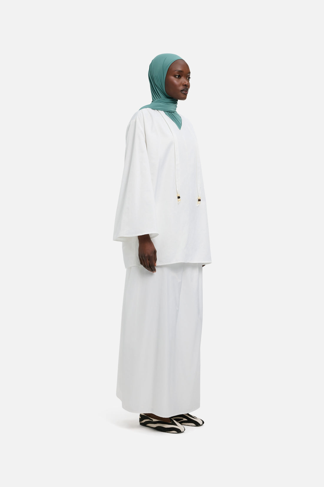 Jupe Plissée | White